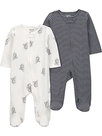 Carter's Child of Mine Infant Boy 2pk SNP Grey Koala