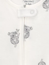 Carter's Child of Mine Infant Boy 2pk SNP Grey Koala