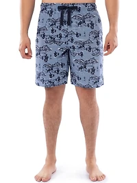Wrangler Men's Printed Jersey Knit Sleep and Lounge Pajama Short