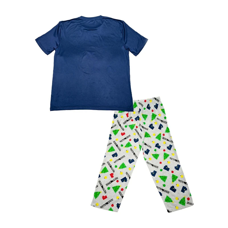 Home Alone Ugly Ensemble de vêtements de nuit 2 pièces pour homme