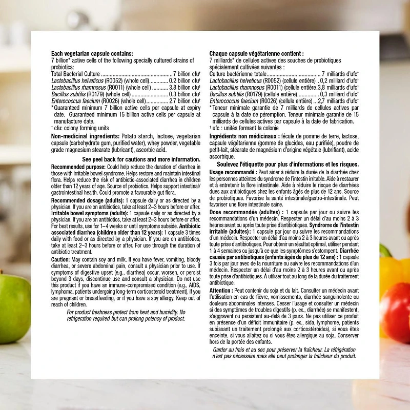 Webber Naturals Probiotique anti-SII
