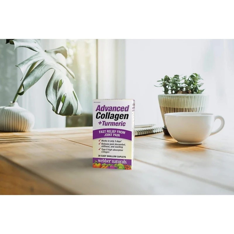 Collagène avancé + curcuma caplets 30 caplets