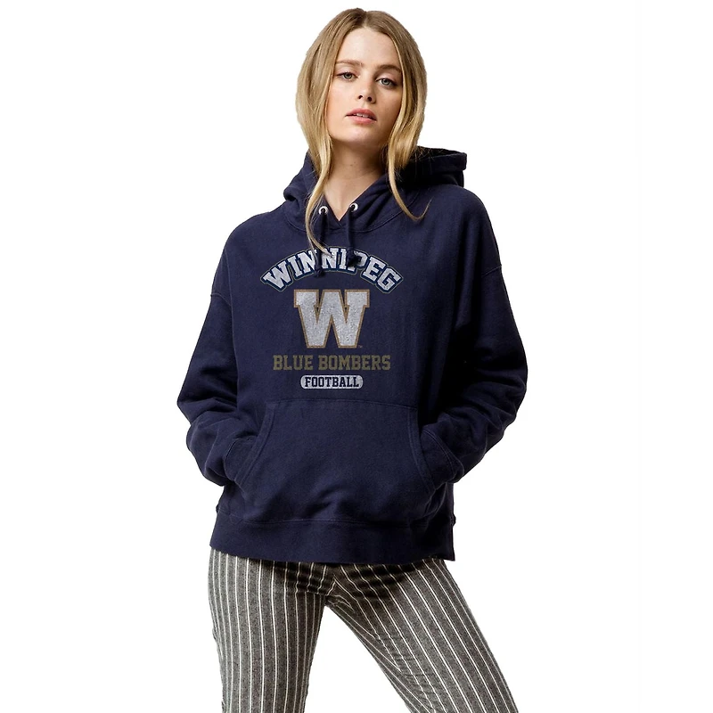 CFL WINNIPEG BLUE BOMBERS WOMENS HOODY