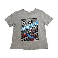 Marvel T-shirt à manches courtes pour tout-petits garçons