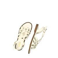 Bridget white sandals