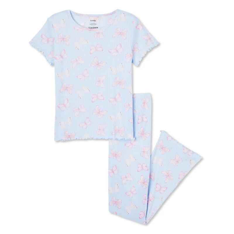 George Girls' Pajama 2-Piece Set