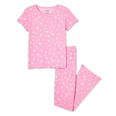 Pyjama 2 pièces George pour filles Tailles TP–TG