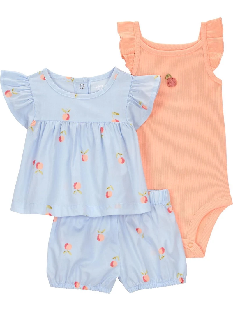 Ensemble 3 pièces pour bébé fille Carter's Child of Mine