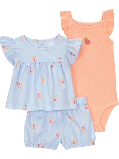 Ensemble 3 pièces pour bébé fille Carter's Child of Mine