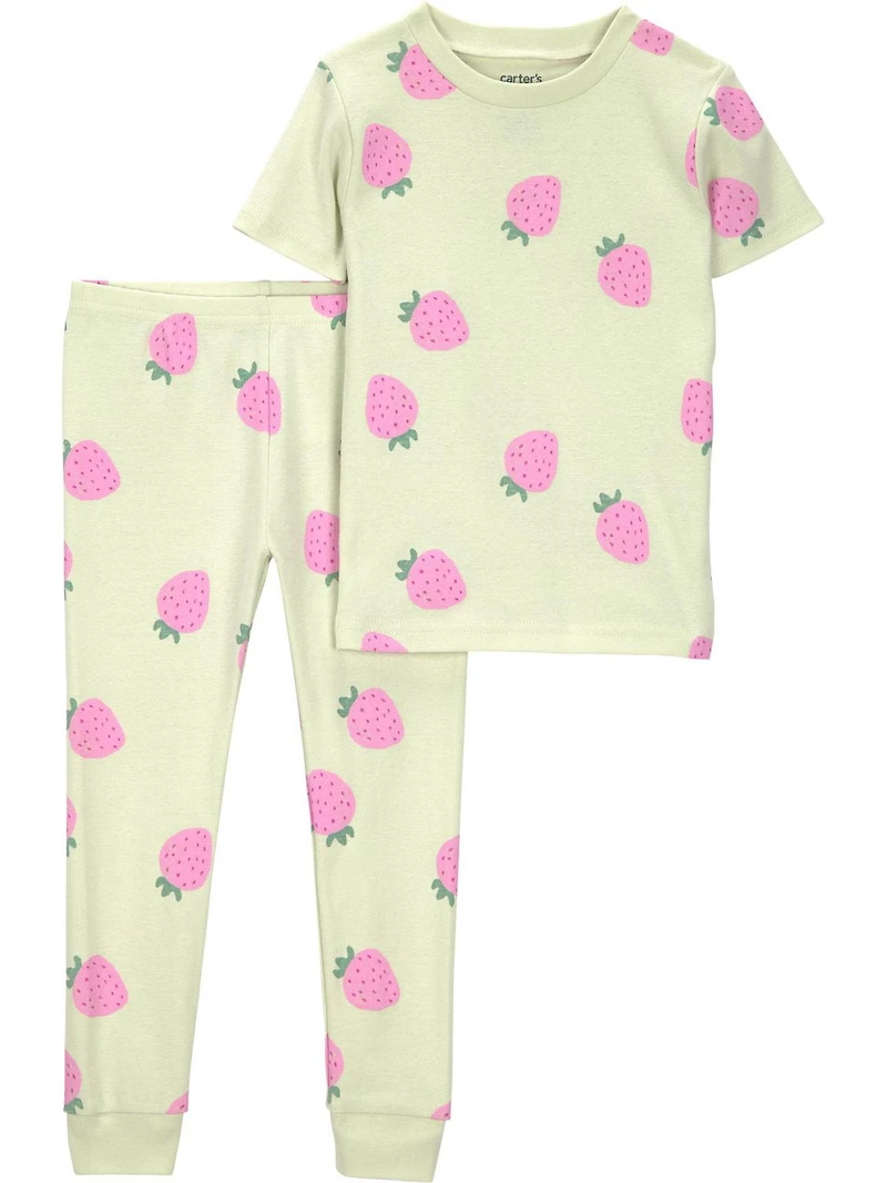 Ensemble pyjama 2 pièces en coton pour bébé et petite fille Carter's Child of Mine