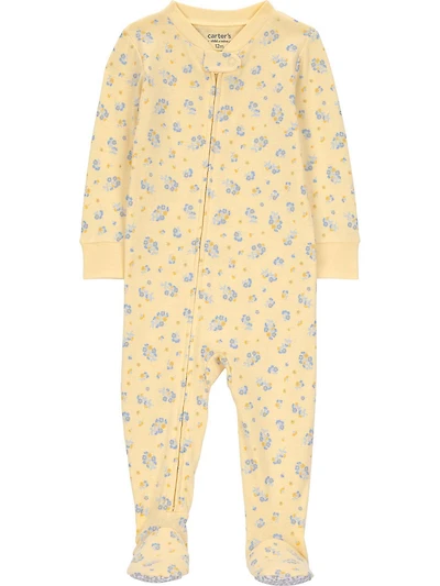 Carter's Child of Mine Toddler Girl 1pc Cotton Yellow Floral