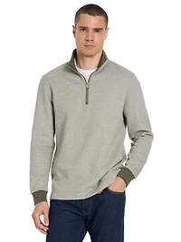 VAN HEUSEN LONG SLEEVE 1/4 ZIP SWEATER