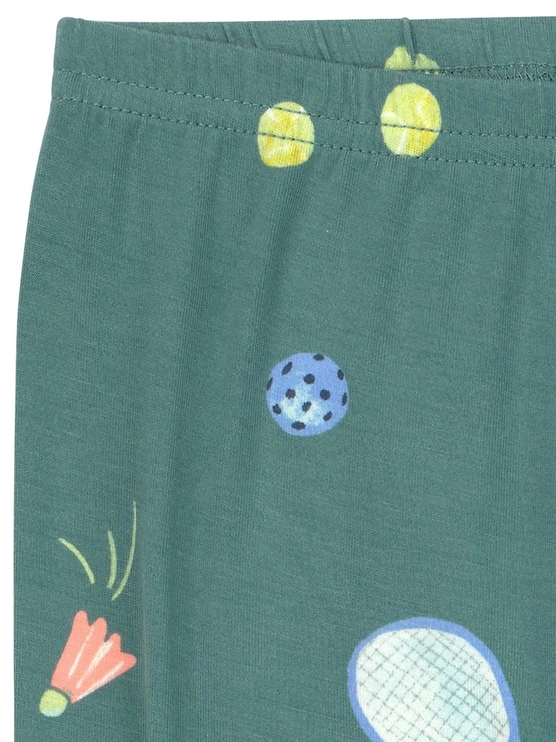 Pyjama deux pièces Carter's Child of Mine - Vert (motif raquettes de squash)