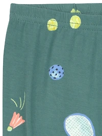 Pyjama deux pièces Carter's Child of Mine - Vert (motif raquettes de squash)