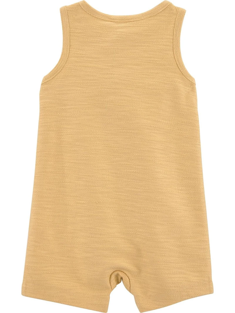 Carter's Child of Mine IB Romper - Yellow Solid