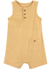 Carter's Child of Mine IB Romper - Yellow Solid