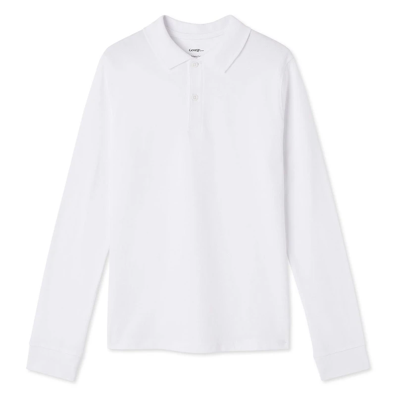Lot de 2 polos d’uniforme George pour garçons Tailles TP–TG