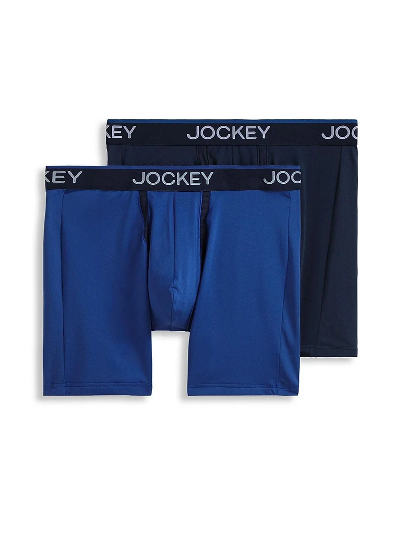 Boxer Zero Chafe Pouch pour homme - Lot de 2