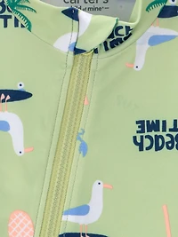 Carter's Child of Mine Gar Maillot de bain une pièce - Goéland vert