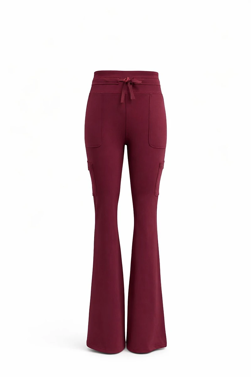 FLEX SCRUBS™ ladies flared scrub pants