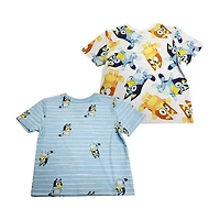 Bluey Toddler Boys Dance Room 2 Piece Top Set