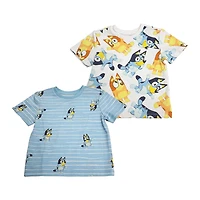 Bluey Toddler Boys Dance Room 2 Piece Top Set