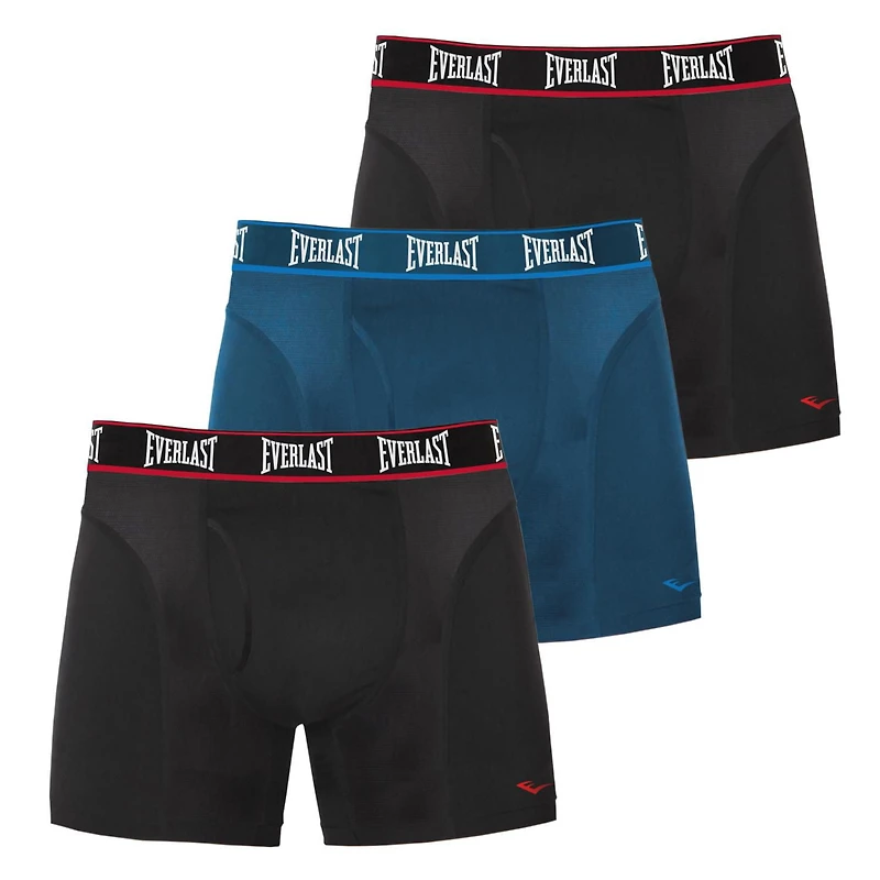 Everlast Boxer Performance pour hommes - Lot de 3