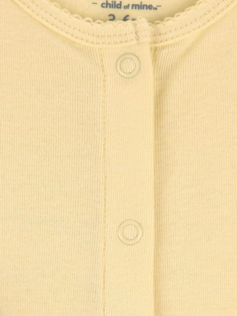 Carter's Child of Mine IG 2PK Romper - Yellow Lemon