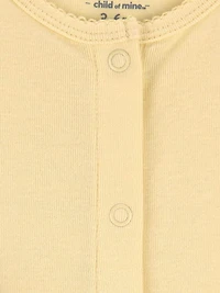 Carter's Child of Mine IG 2PK Romper - Yellow Lemon