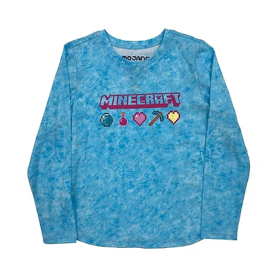 Minecraft Girls Tools Long Sleeve T-Shirt