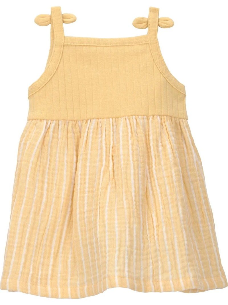 Carter's Child of Mine IG Dress - Yellow Stripe