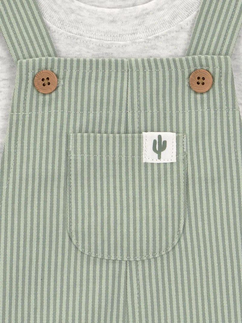 Carter's Child of Mine Gar Ensemble short 2 pièces - Rayure verte