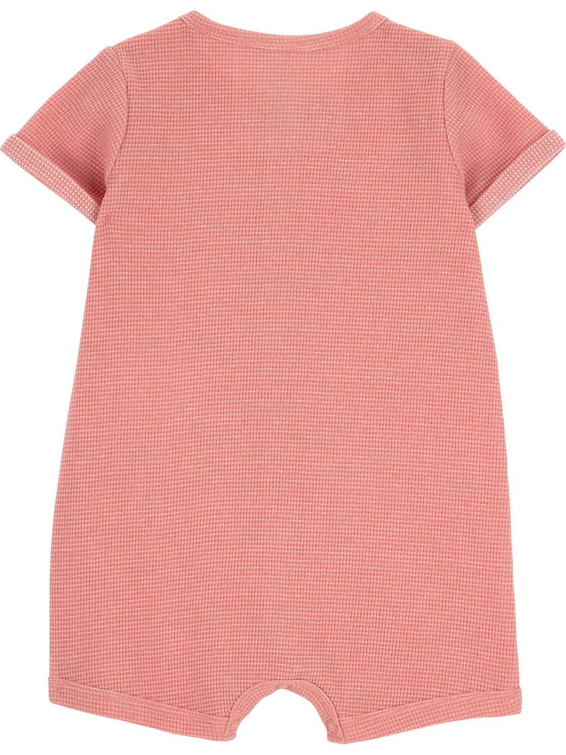 Carter's Child of Mine IB Romper - Orange Stripe