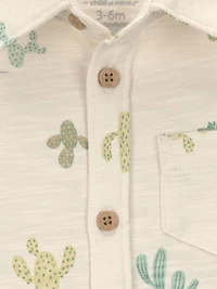 Carter's Child of Mine Gar Ensemble short 3 pièces - Cactus gris