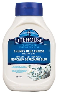 Litehouse BLUE CHS 591ML, Chnky Blue Cheese Dress/Dip