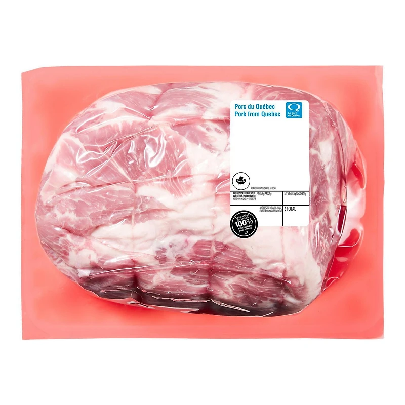 Rôti Épaule de Porc Palette Désossé, 1 rôti, 0.41 - 1.01 KG