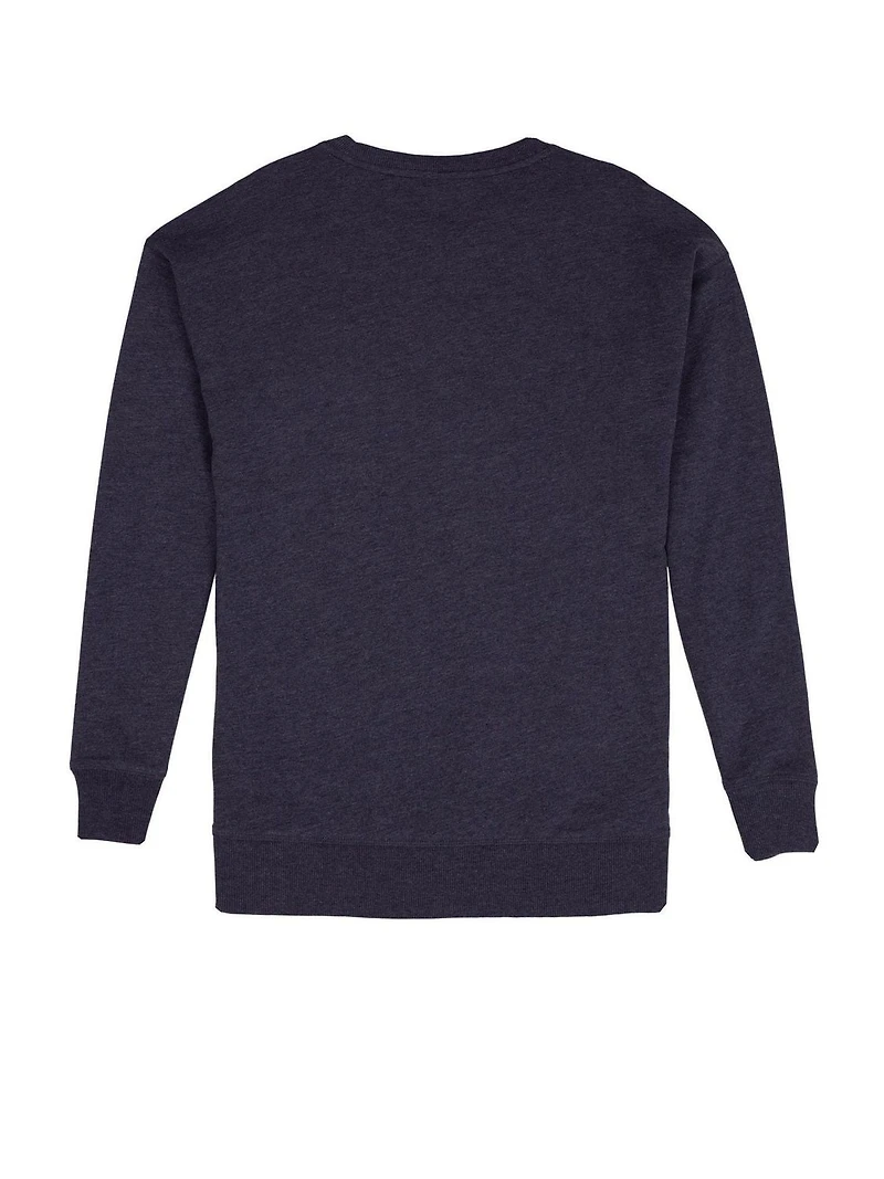 Sweat-shirt Jordache à épaules dénudées pour femmes