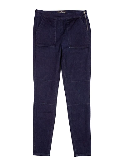 Jordache Legging utilitaire à glissière latérale pour femmes