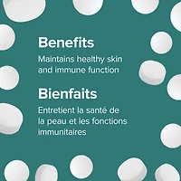 Webber Naturals Citrate de zinc 50 mg 180 comprimés