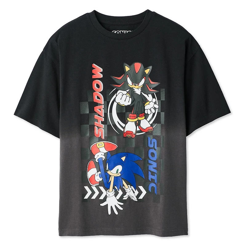Sonic The Hedgehog Boys' Dip-Dyed T-Shirt