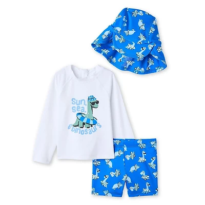 Ensemble 3 pièces avec anti-UV George pour petits garçons
