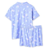 George Girls' Two Piece Lush Knit Pajama Set