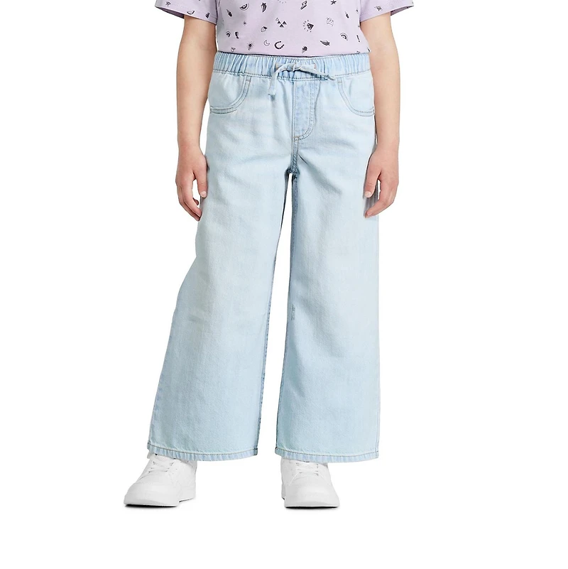 George Girls' Wide Leg Denim Pant