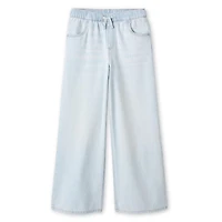 George Girls' Wide Leg Denim Pant