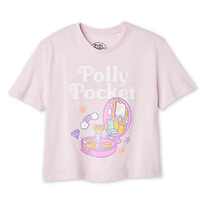 Polly Pocket Women's Cropped Graphic T-Shirt