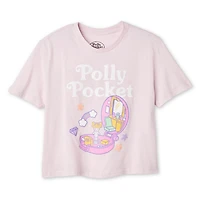 Polly Pocket Women's Cropped Graphic T-Shirt