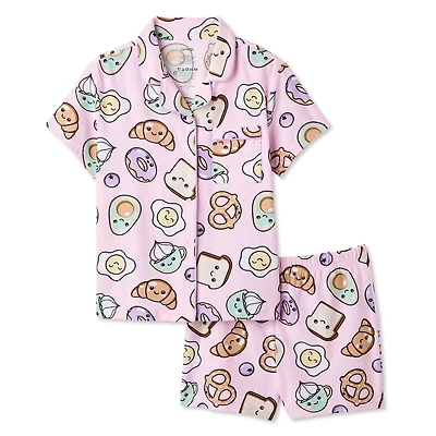 Pyjama 2 pièces en tricot épais George pour filles