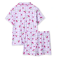 George Girls' Two Piece Lush Knit Pajama Set