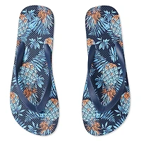 George Men's Printed Flip Flops