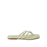 Time and Tru Women's Flat Sandals